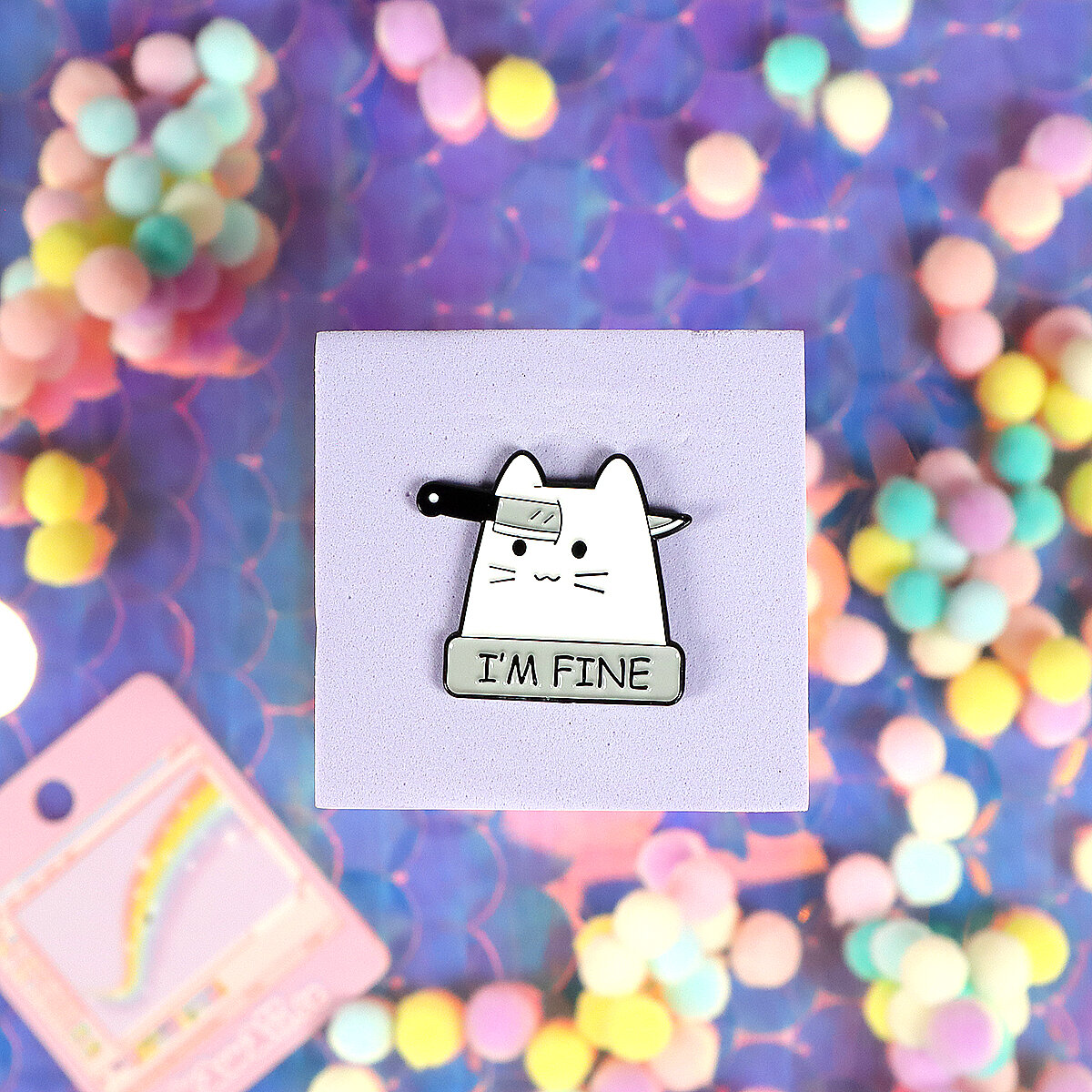 Pin - I´m fine cat