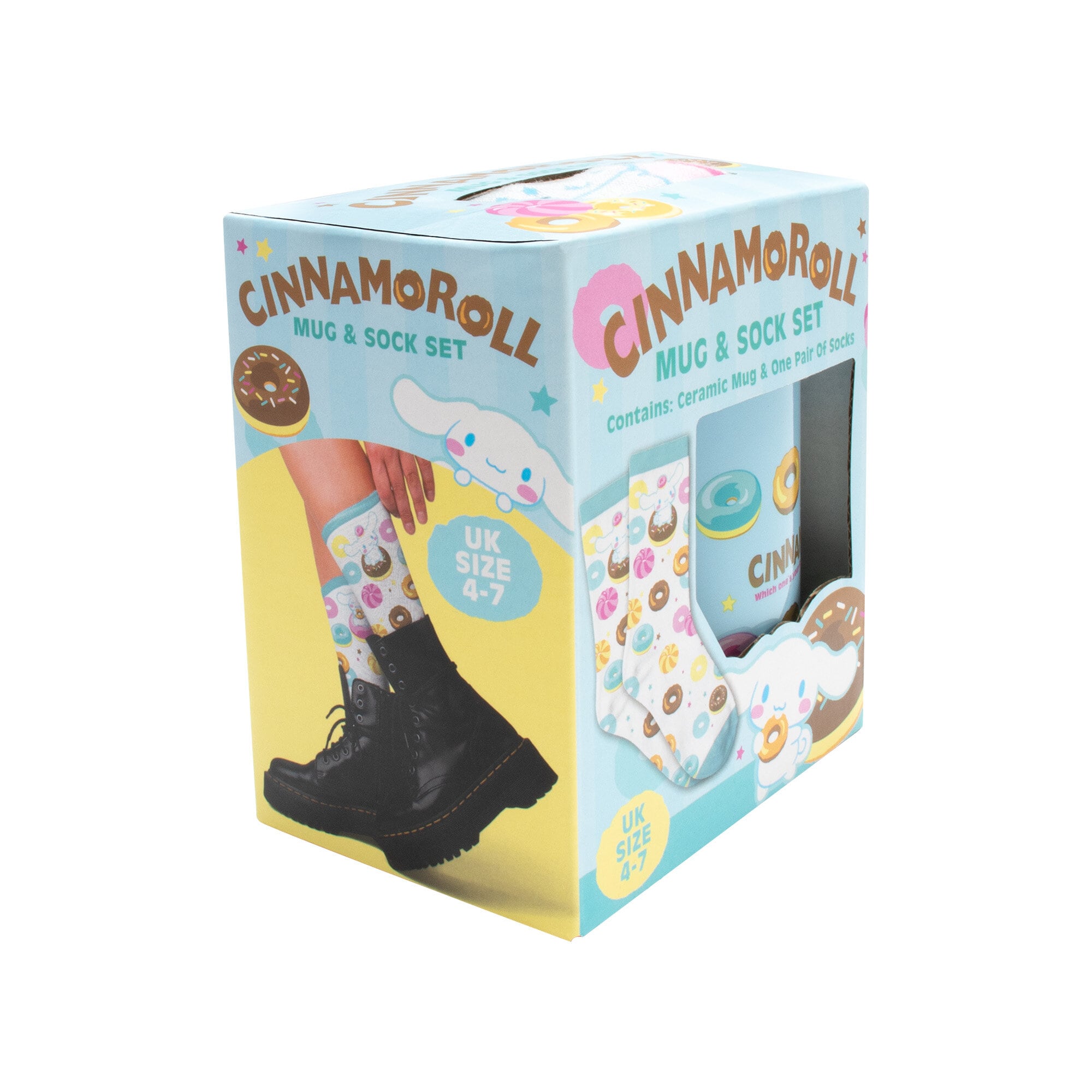 Cinnamoroll present-set mugg & strumpor