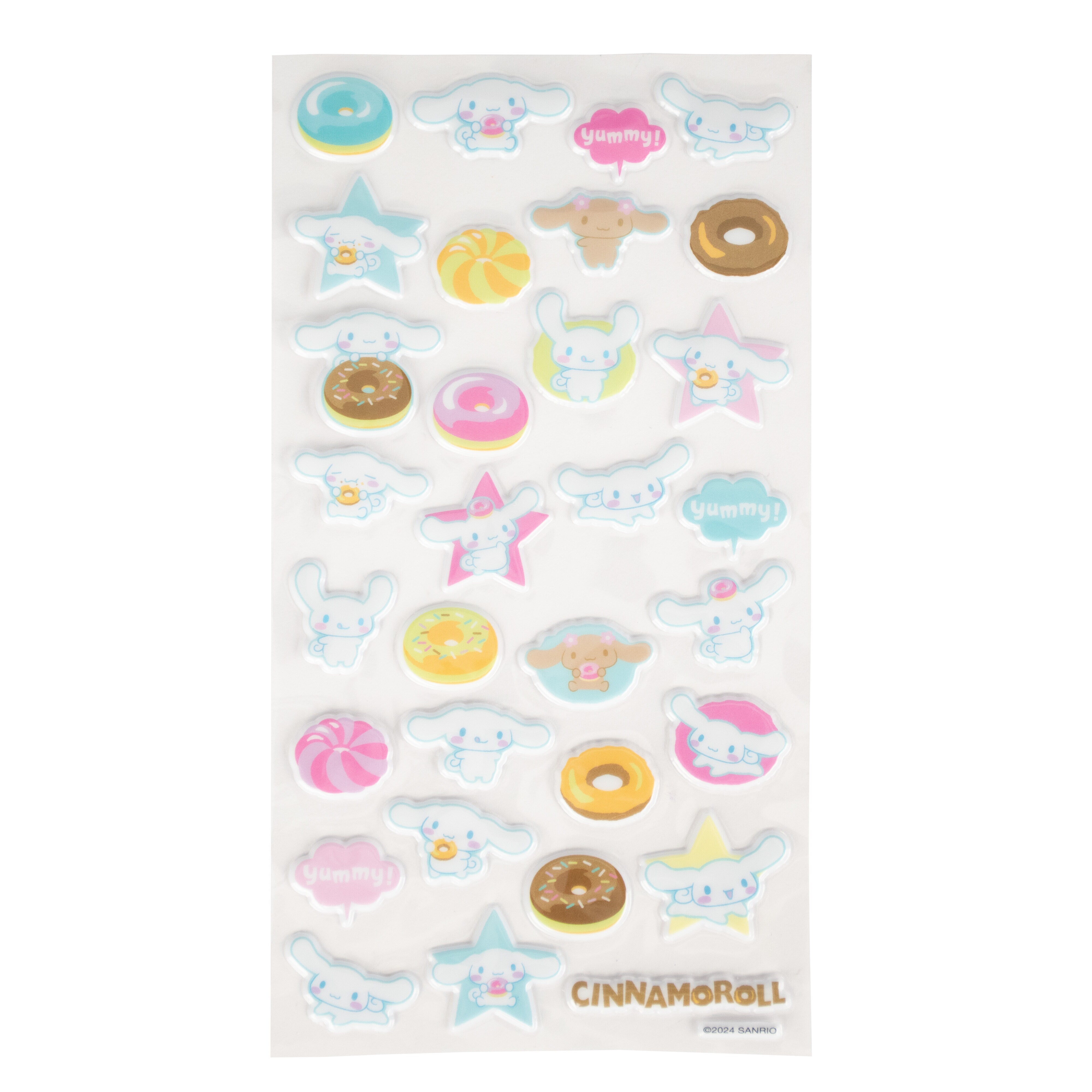 Cinnamoroll puffy stickers