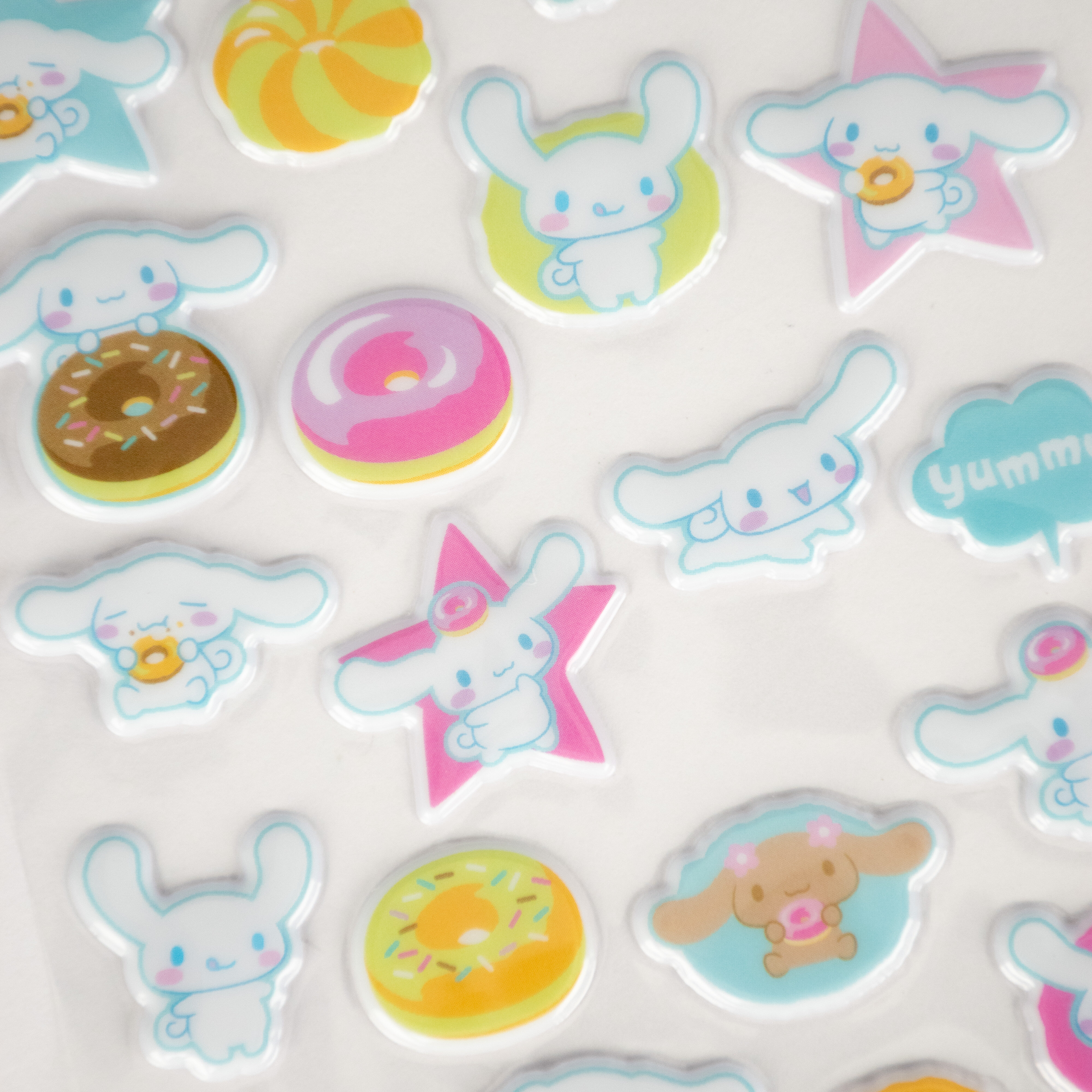 Cinnamoroll puffy stickers
