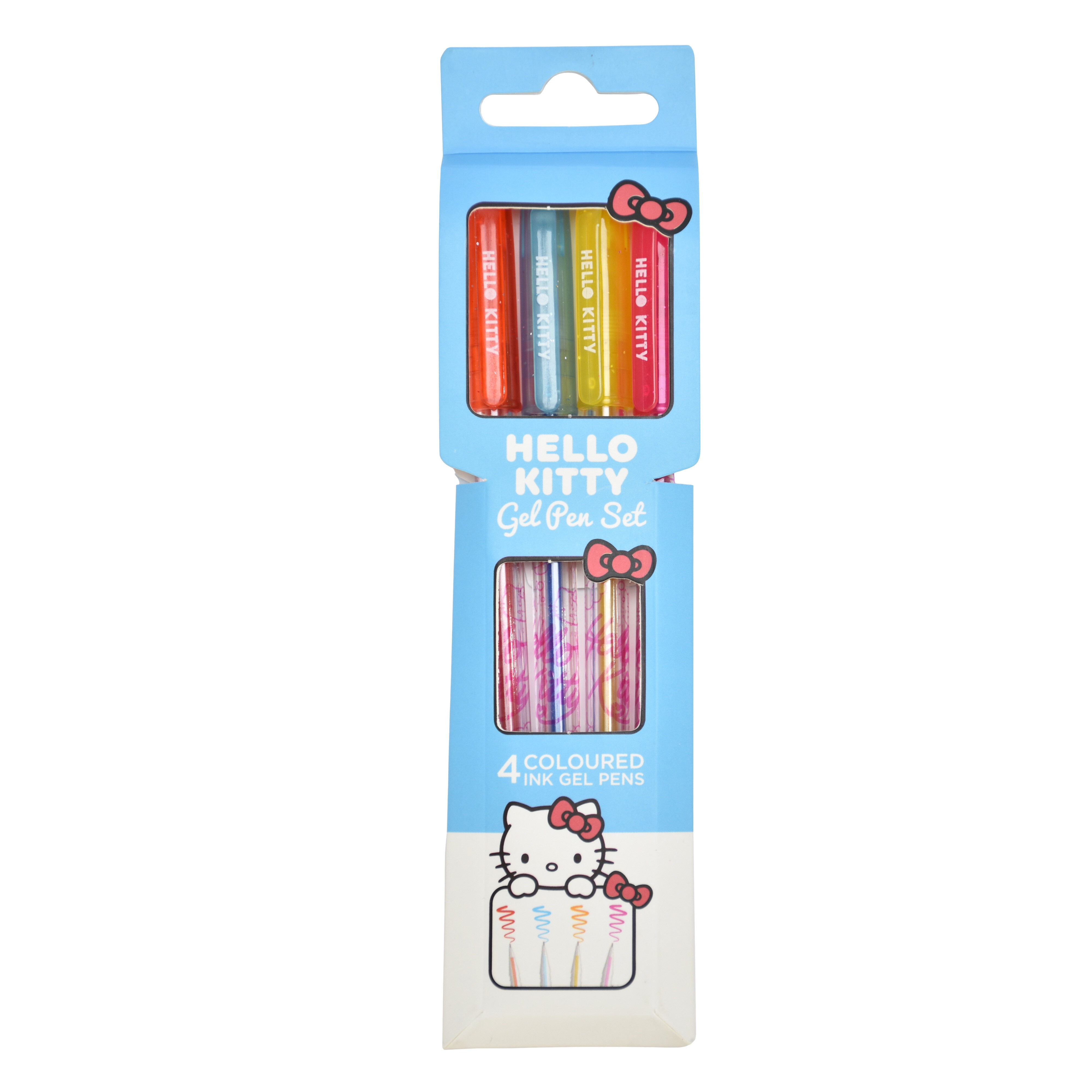 Hello Kitty gel-pennor 4-pack