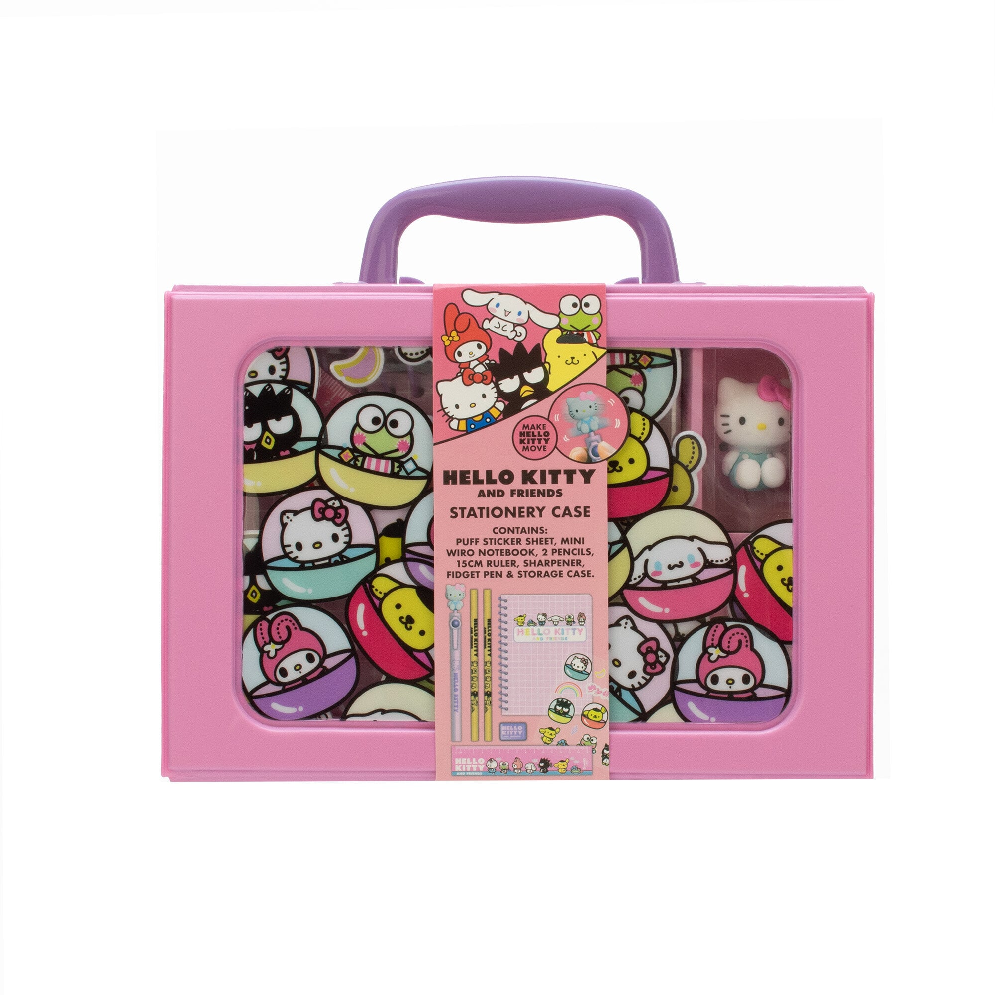 Deluxe Hello Kitty stationery-kit i väska
