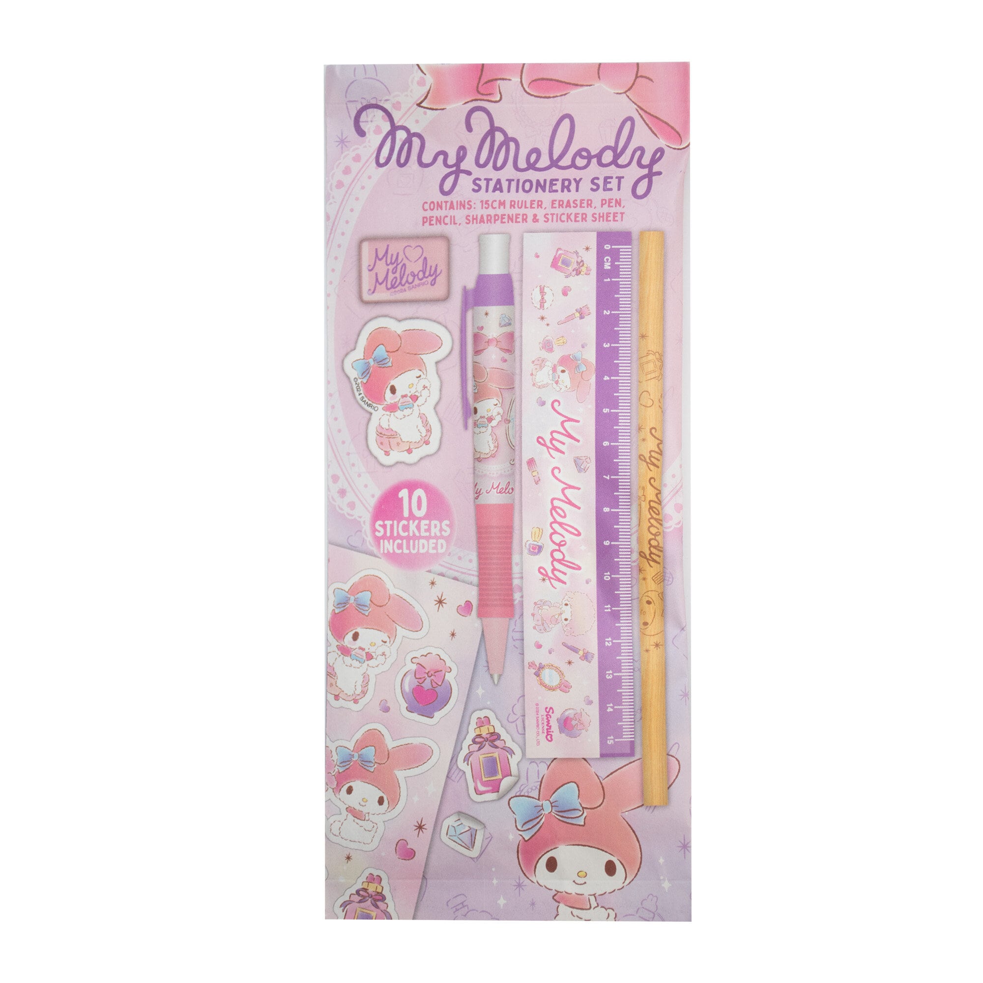 My Melody stationery set