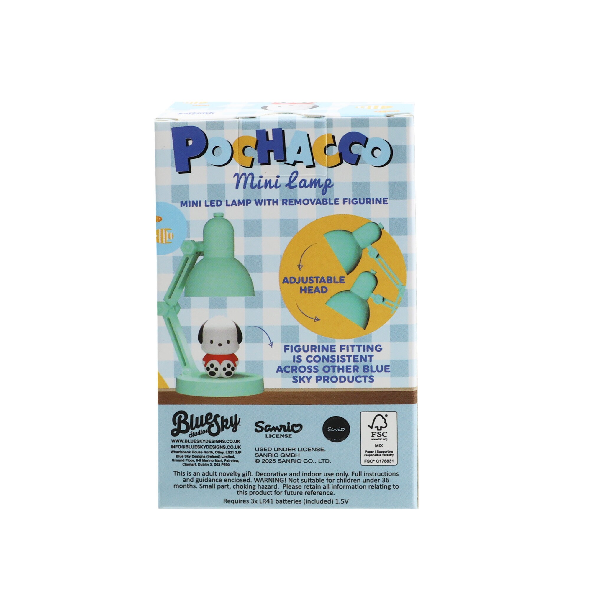 Pochacco mini-lampa