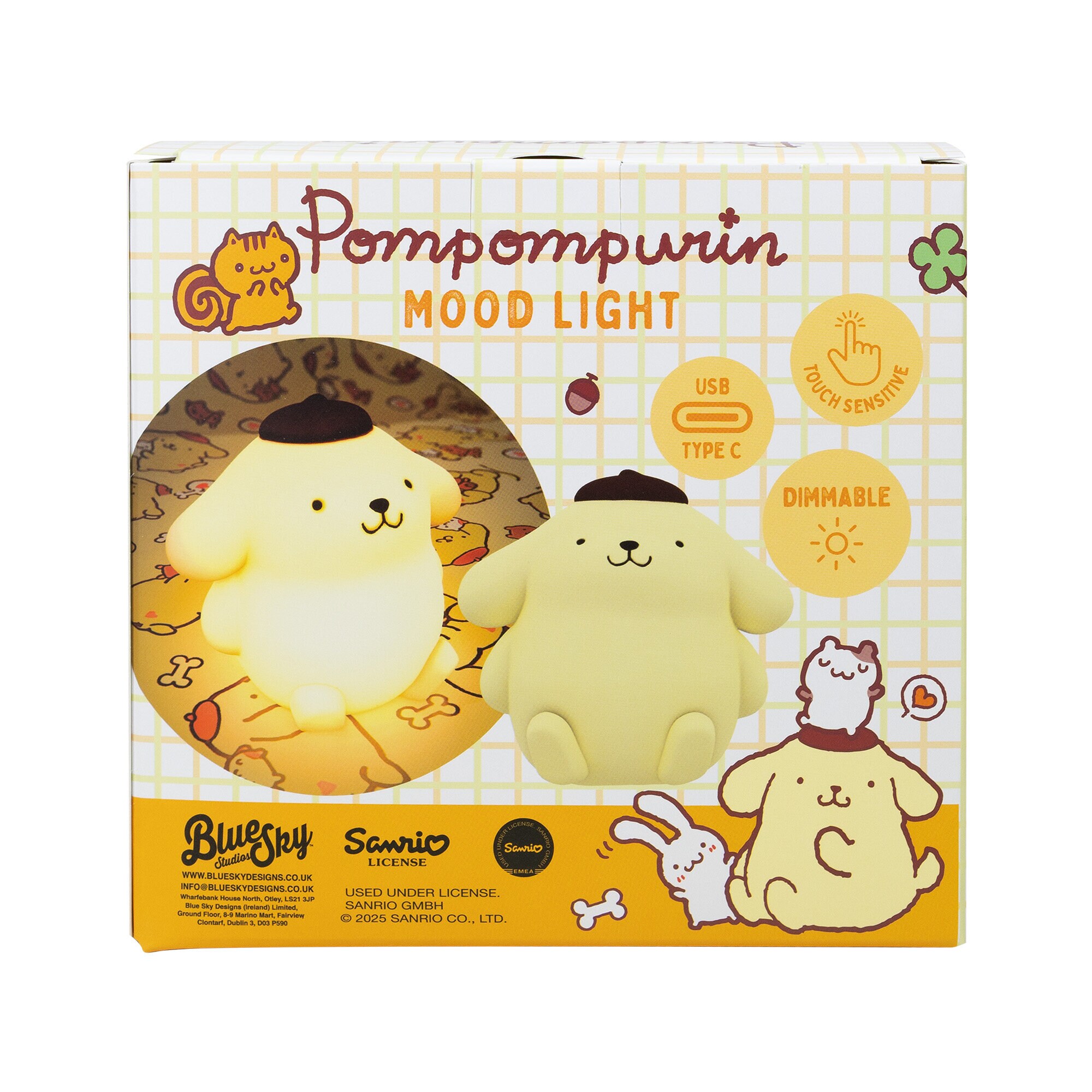 Pompom Purin mood light
