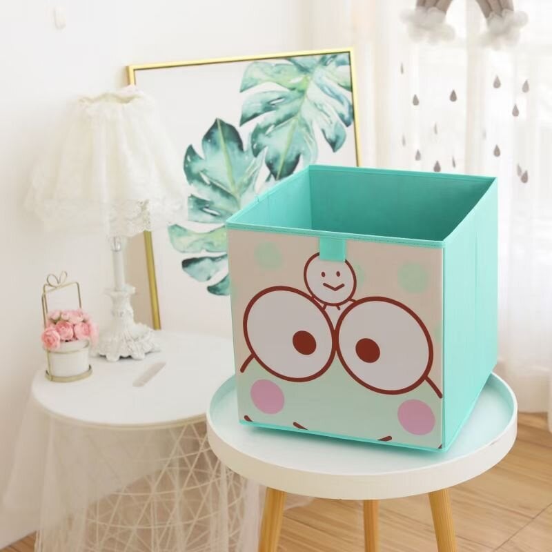 Stor grön fyrkantig låda - Keroppi