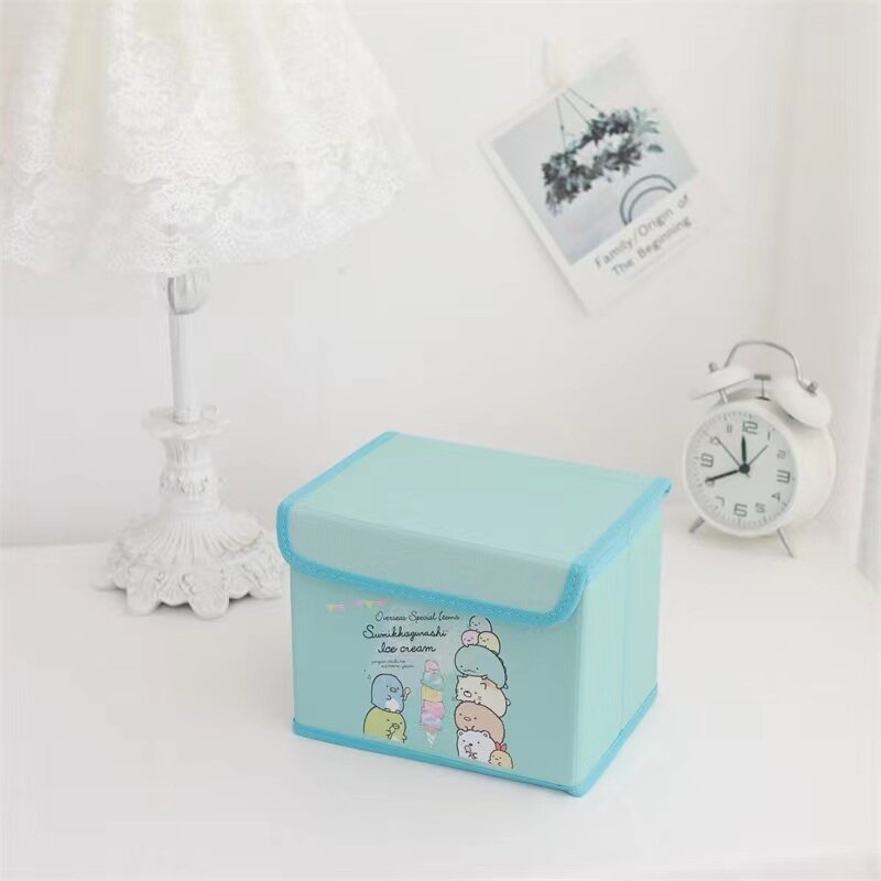 Turkos förvaringslåda m lock - Sumikko Gurashi glass