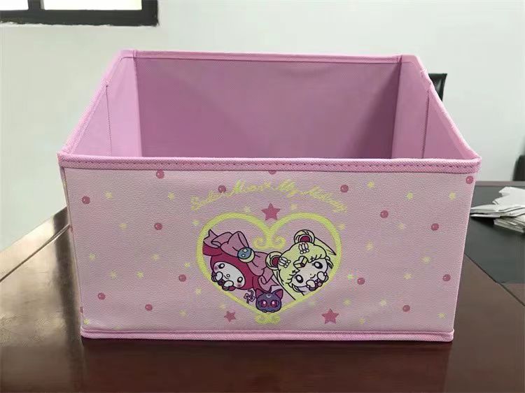 Rosa tidningsställ - My Melody och Sailor Moon