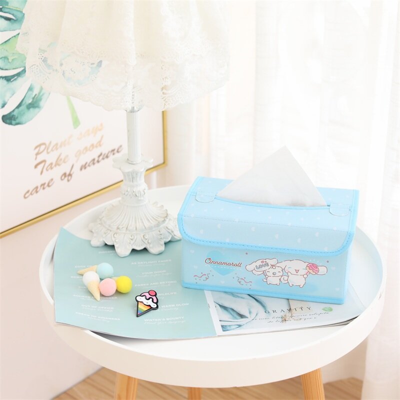Blå servettbox - Cinnamoroll Love