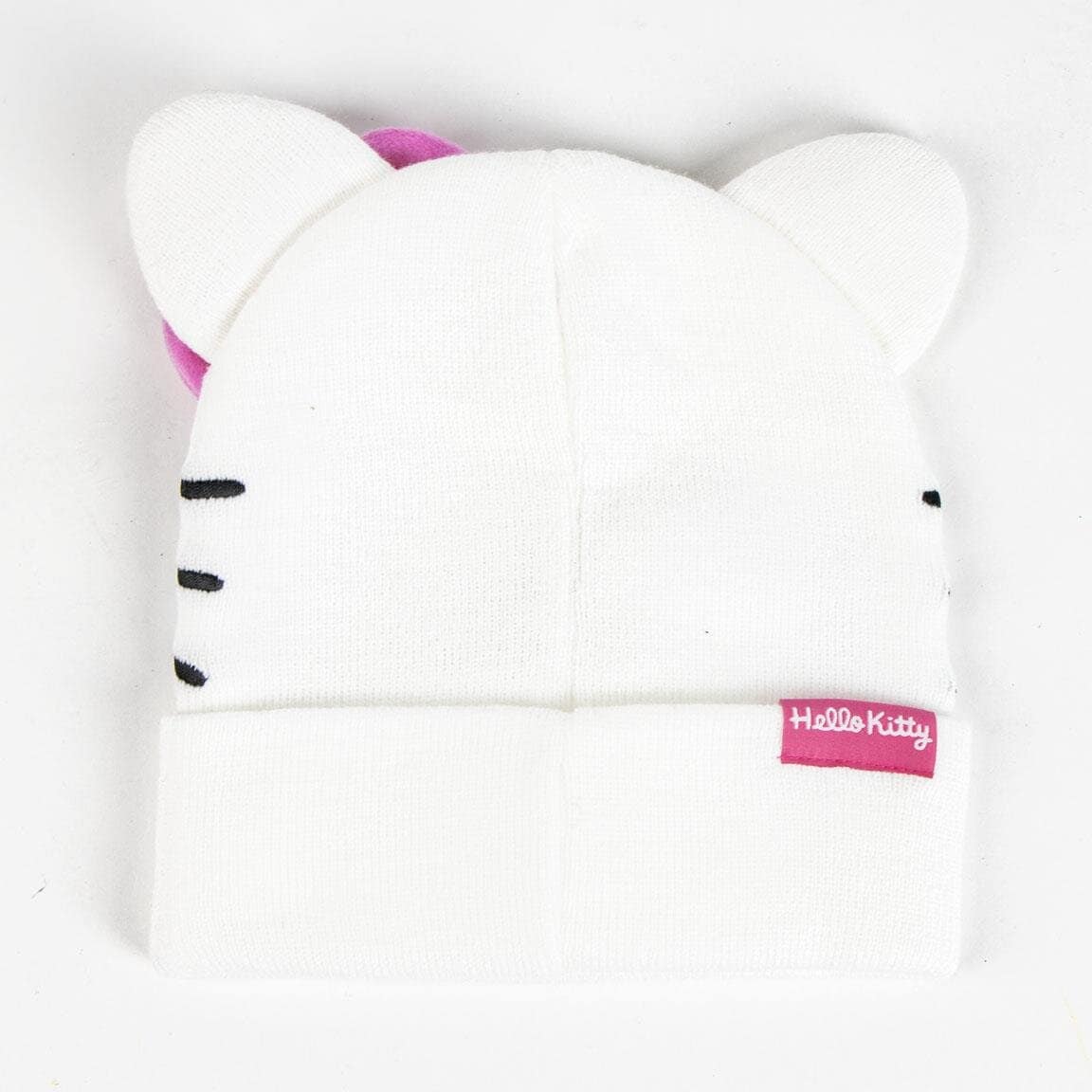Vit Hello Kitty-mössa