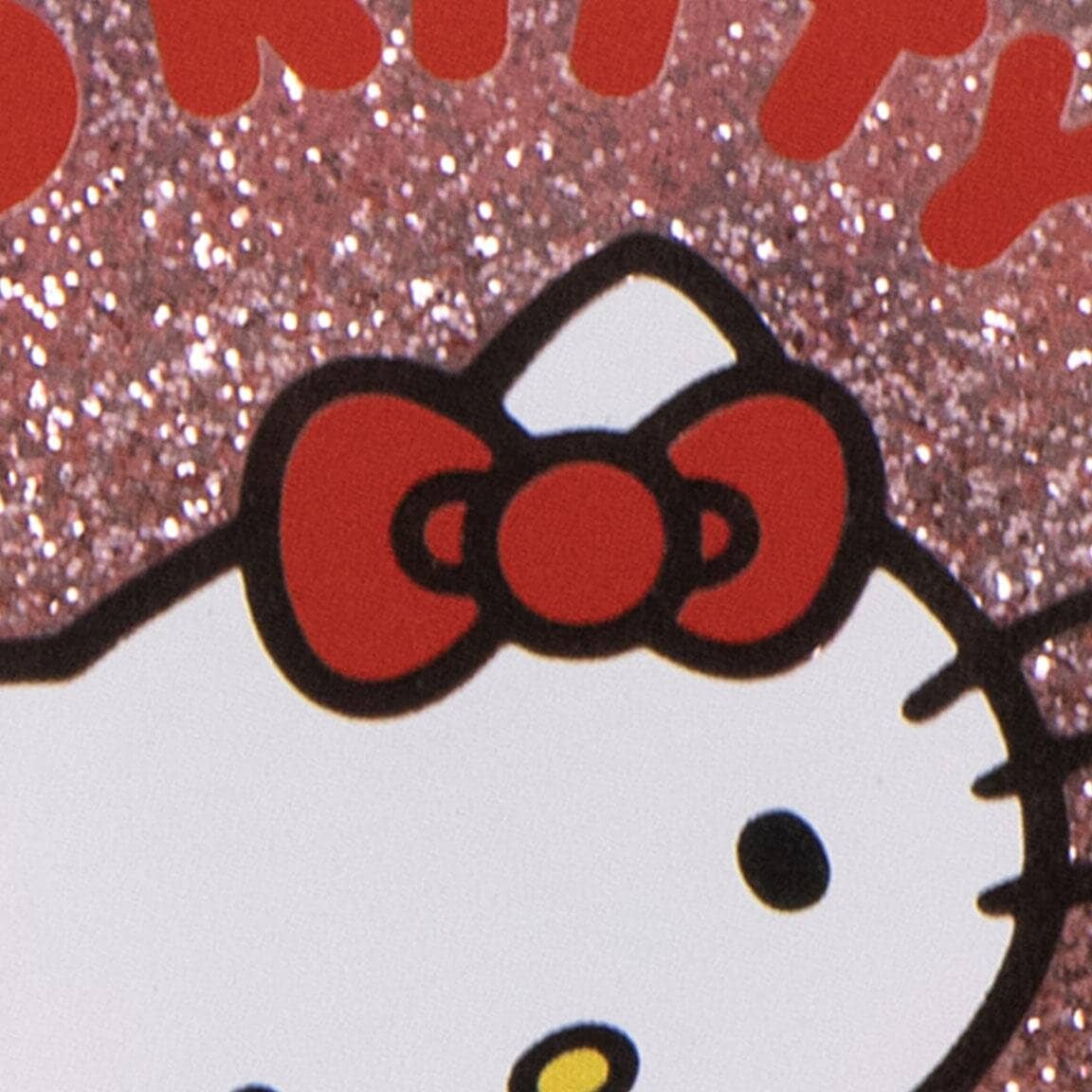 Hello Kitty glittrig borste
