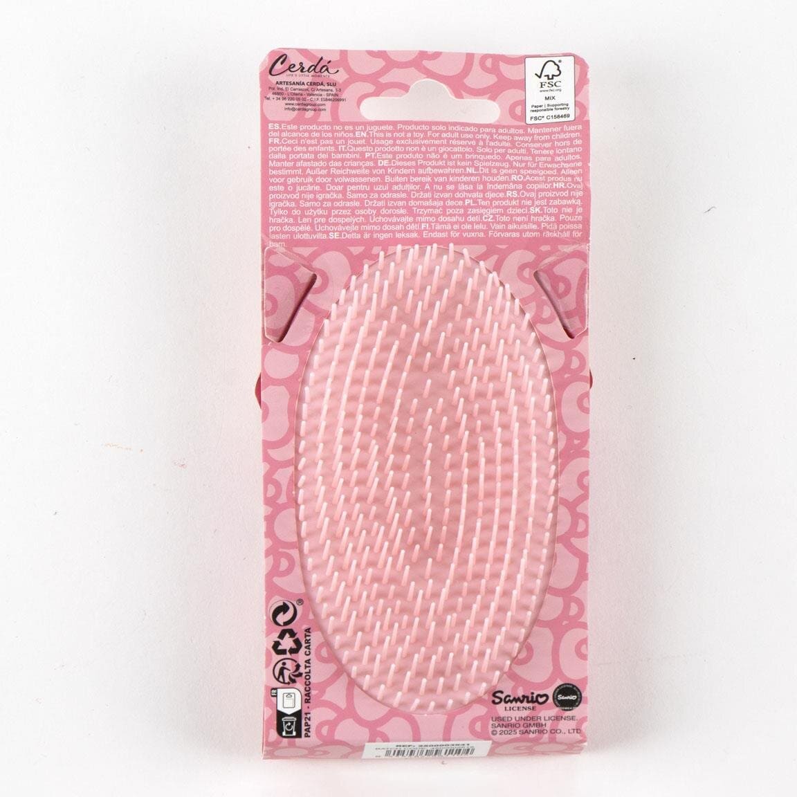 Hello Kitty glittrig borste