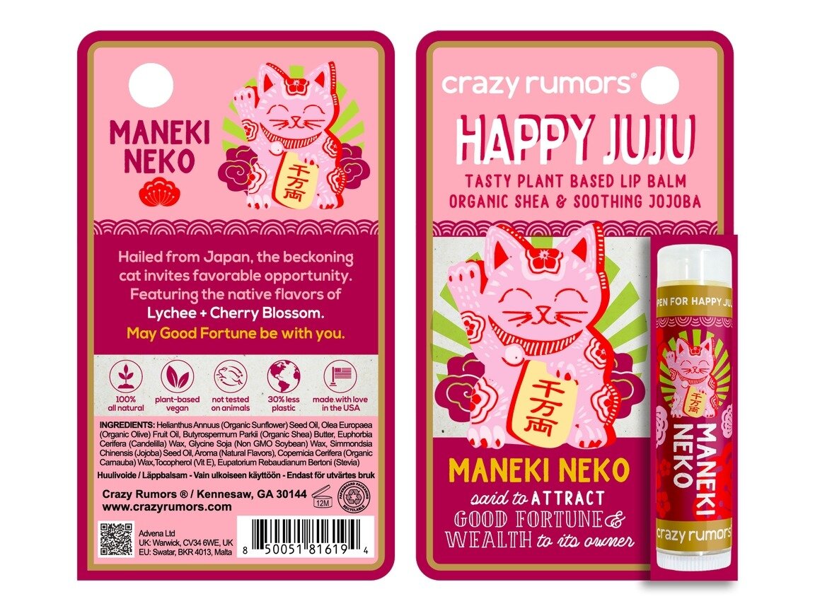 Maneki Neko Lip Balm