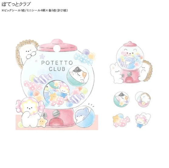Mini-stickers - Potetto Club