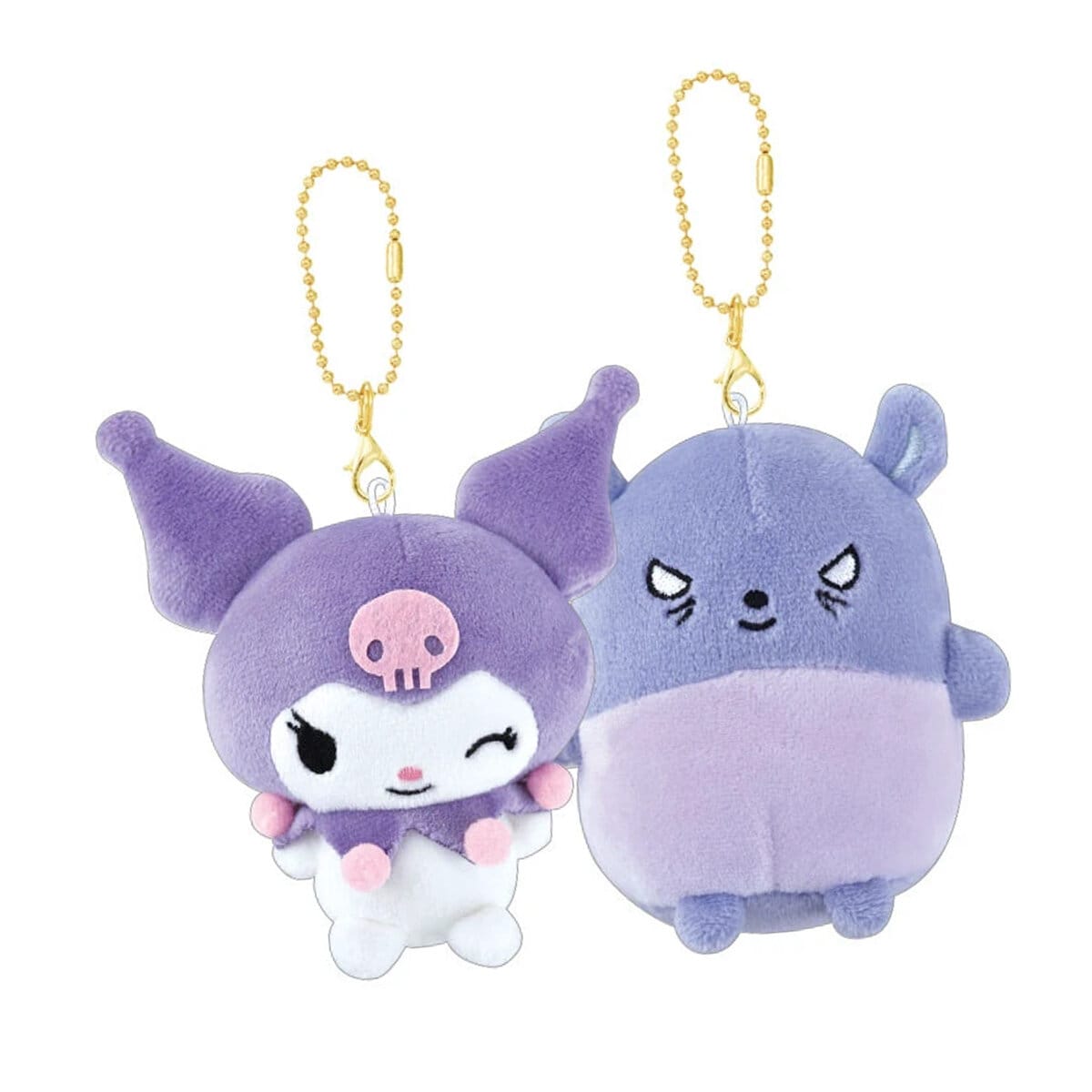 Kompisnyckelringar - Kuromi & Baku