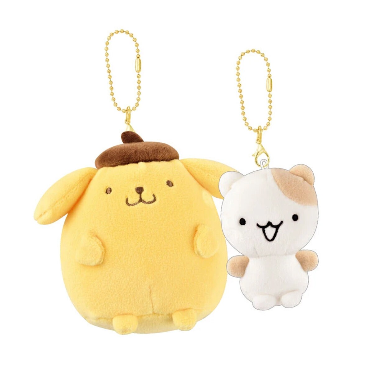 Kompisnyckelringar - Pompompurin & Muffin