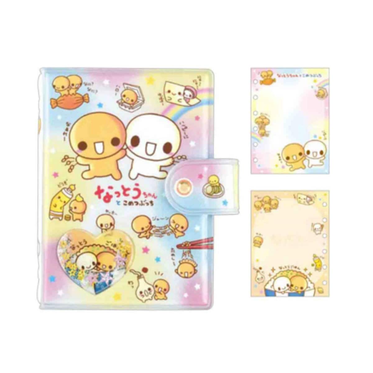 Stickerspärm A5 - Natto-chan & Kometsubuchi