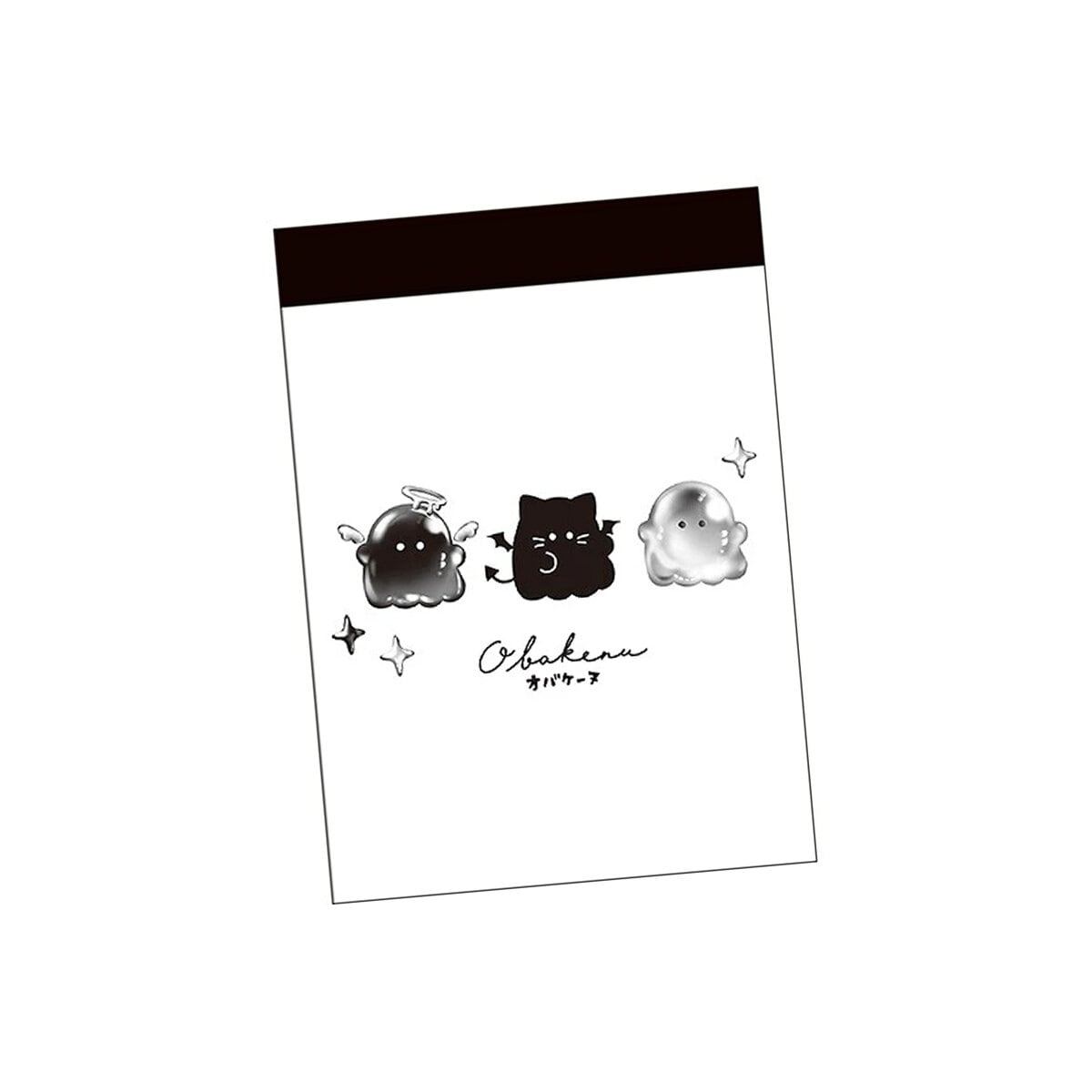 Memo Pad - Obakenu Ghosts B/W Y2K