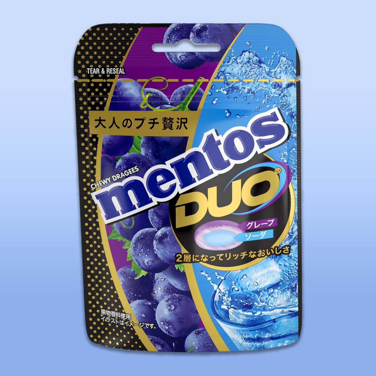 Kracia - Mentos DUO Grape & Soda 45g
