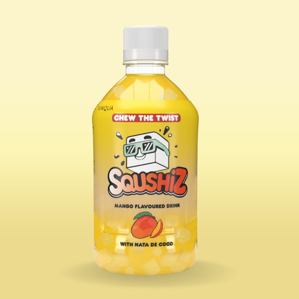 SQUSHiZ Mango with nata de coco 350ml