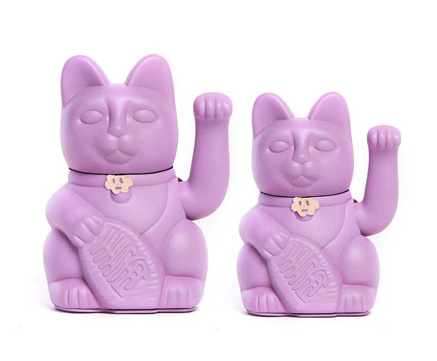 Lila maneki neko