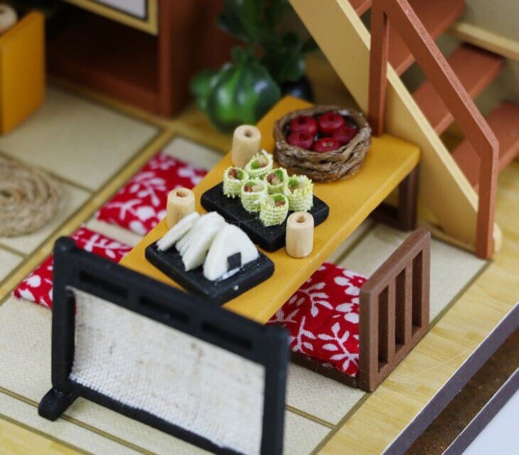 Miniatyrhus DIY Karuizawa´s forest holiday (M034)