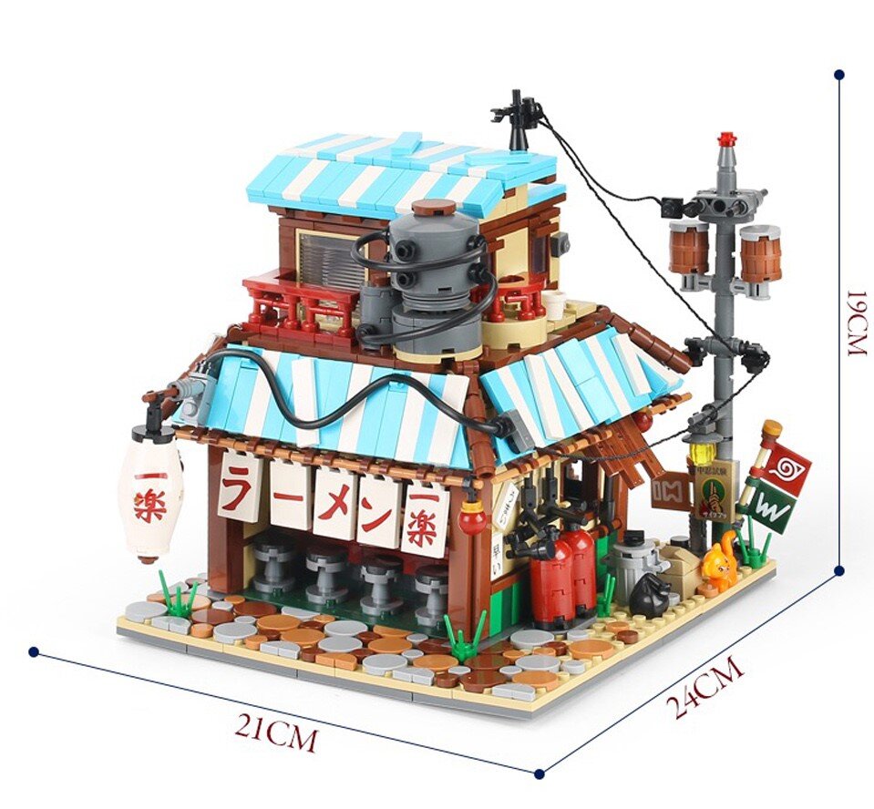 Mini-byggsats Naruto Ramen Shop (K20509)