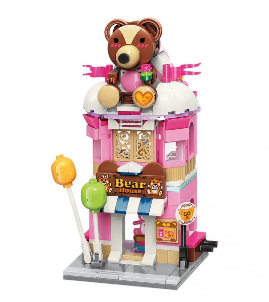 Mini-byggsats Bear House Store (C0109)