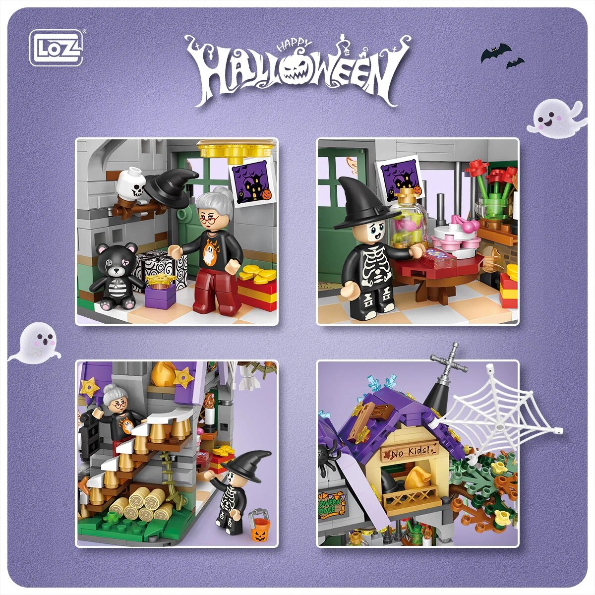 Mini-byggsats Halloween House (1233)