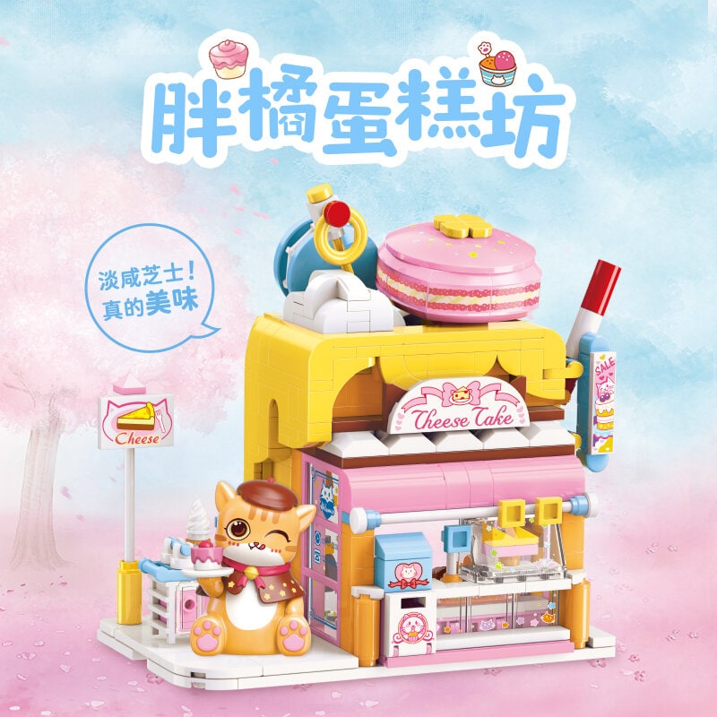 Mini-byggsats Cheese Cake shop (K28006)
