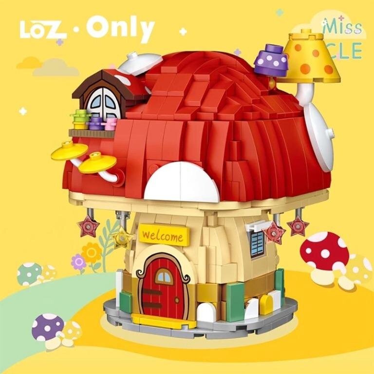 Mini-byggsats Mushroom Hut (4103)
