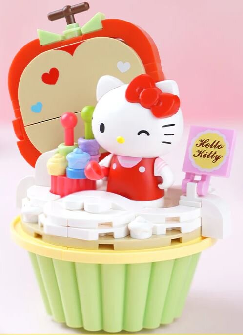 Mini-byggsats Hello Kitty Apple Cupcake (K20813)