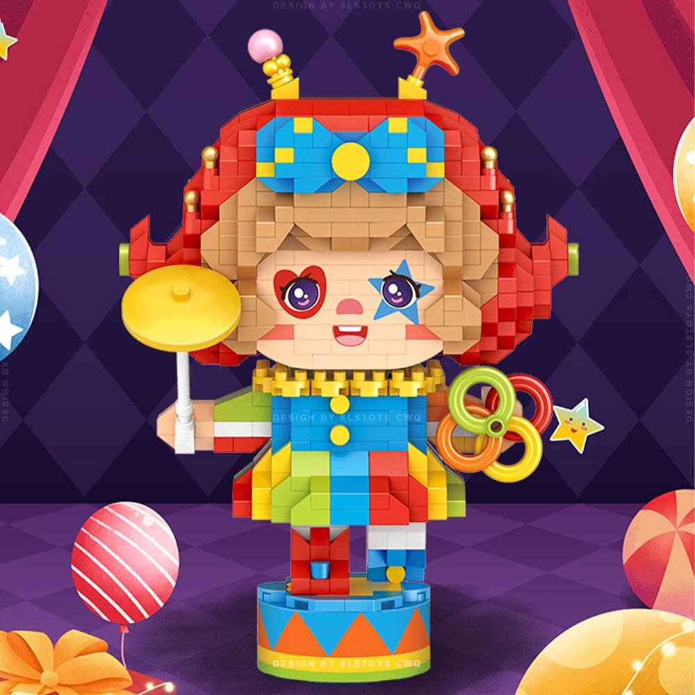 Mini-byggsats Circus Clown (8917)