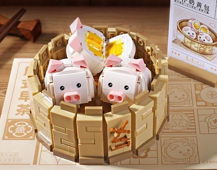 Mini-byggsats Pork Dim Sum  (1263)