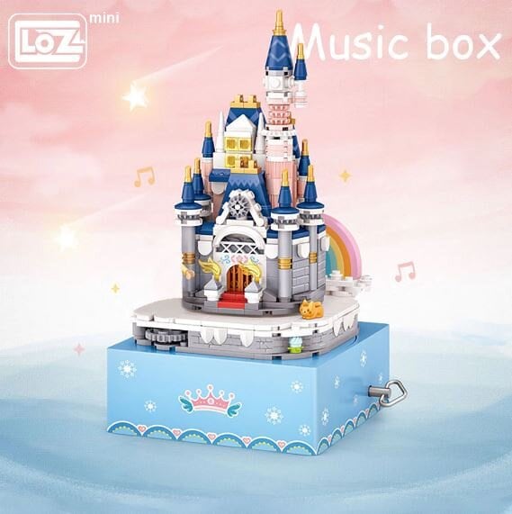 Mini-byggsats & speldosa Princess Castle (1220)