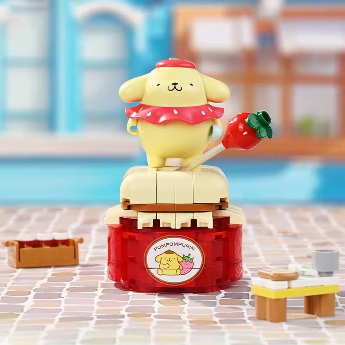 K20868 Mini-byggsats Pompompurin Sweet Strawberry Town