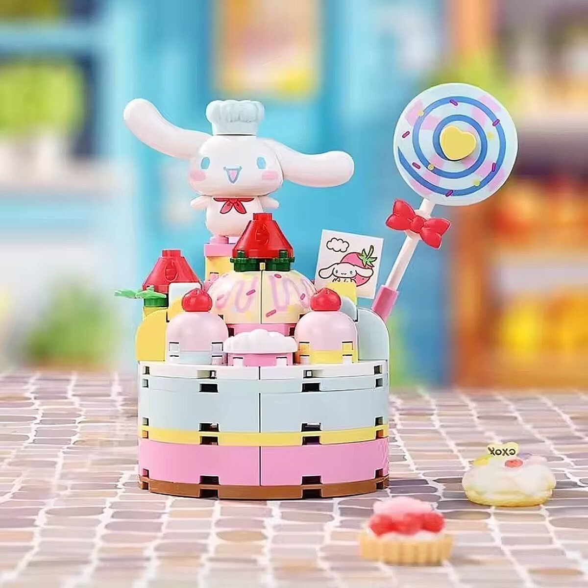 K20869 Mini-byggsats Cinnamoroll Sweet Strawberry Town