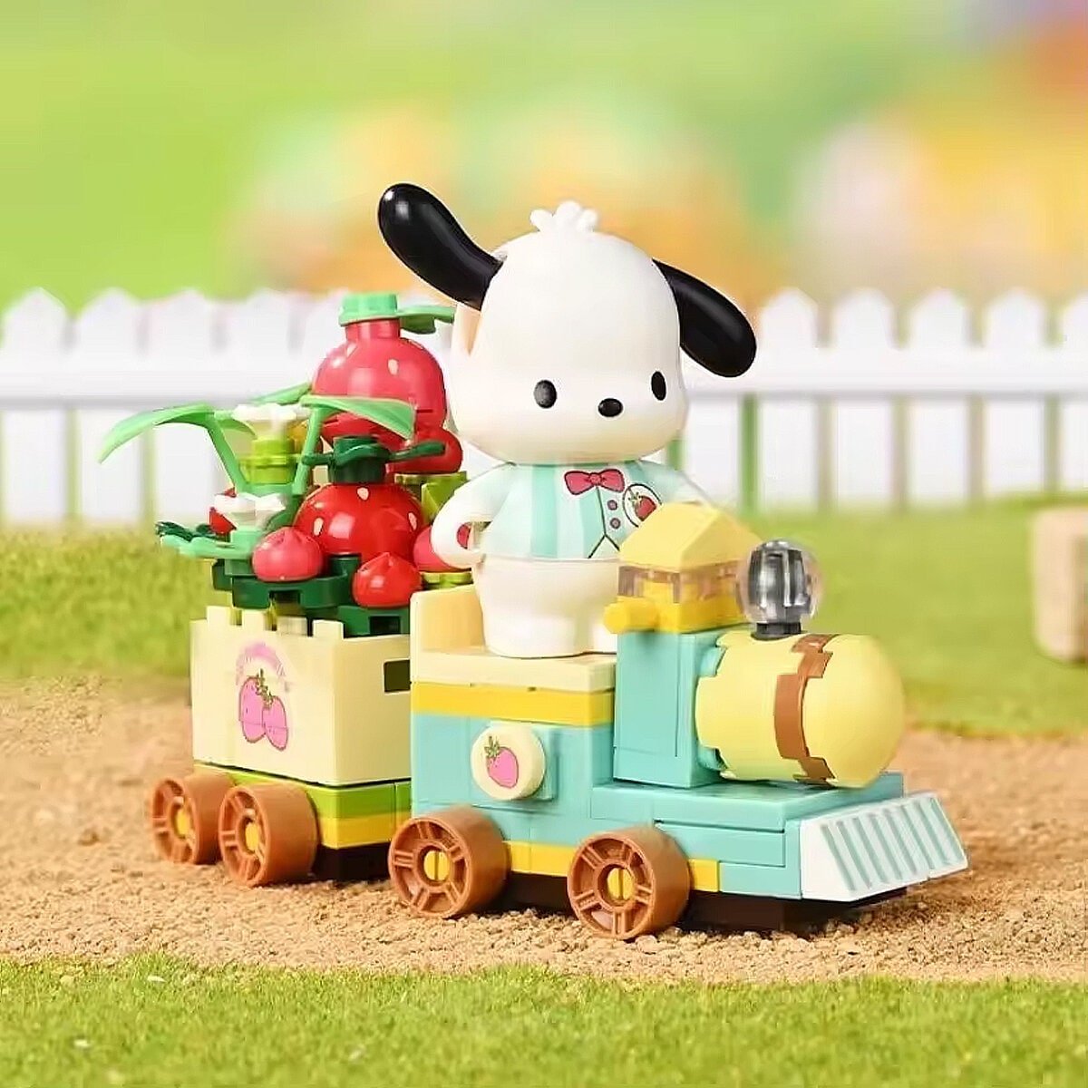 K20866 Mini-byggsats Pochacco Sweet Strawberry Town