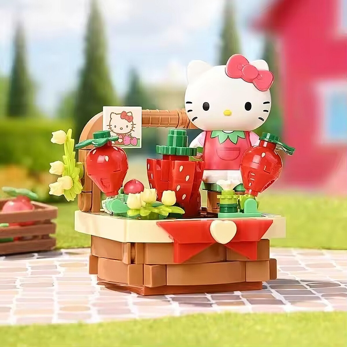 K20867 Mini-byggsats Hello Kitty Sweet Strawberry Town