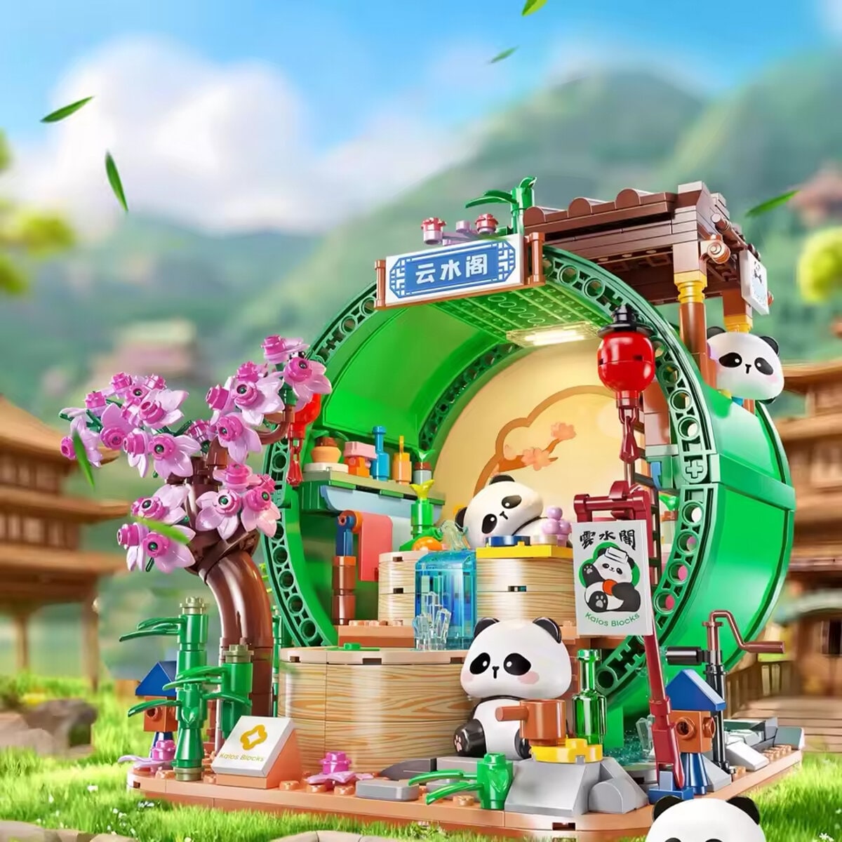 54036 Mini-byggsats Panda Paradise