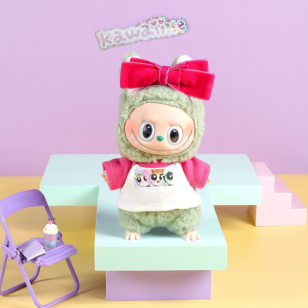 Powerpuffpinglorna-set