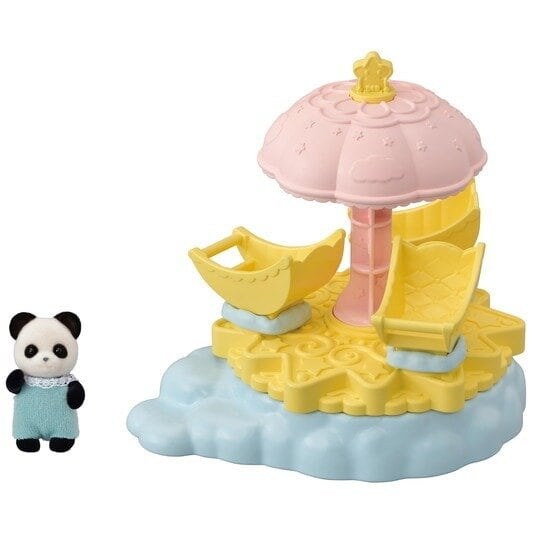 Sylvanian Families-set, baby-karusell