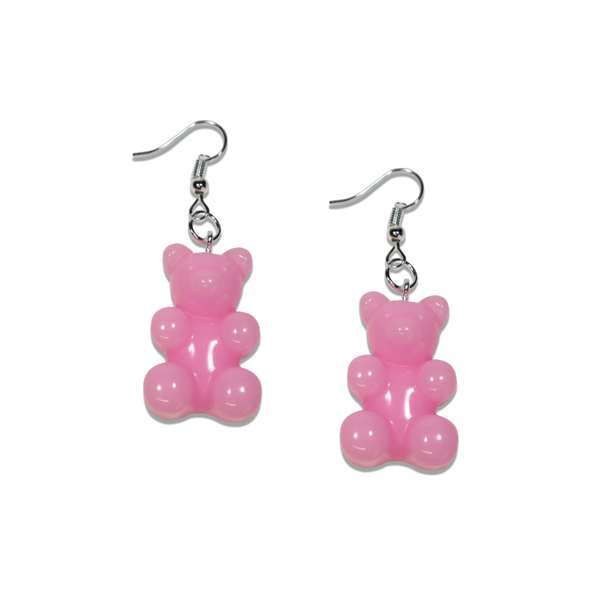 Örhängen - Stora rosa gummibjörnar