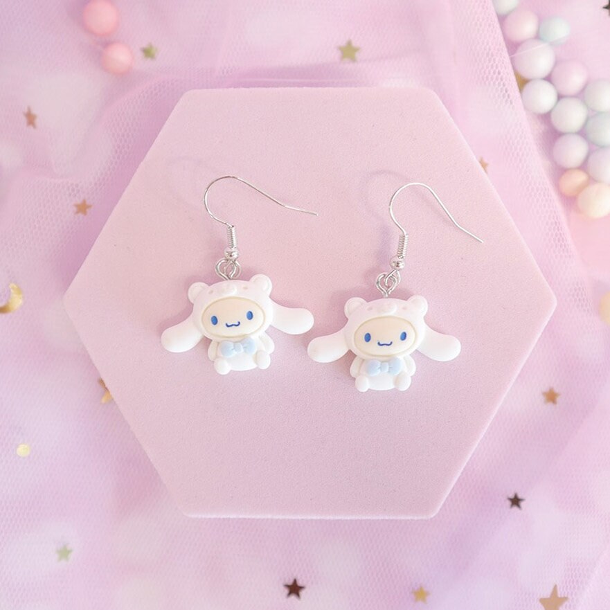 Örhängen - Cinnamoroll som nalle