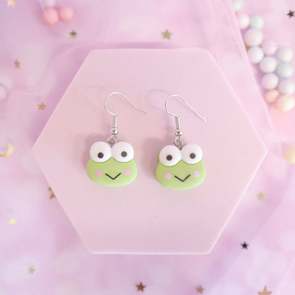 Örhängen - Keroppi Macaron