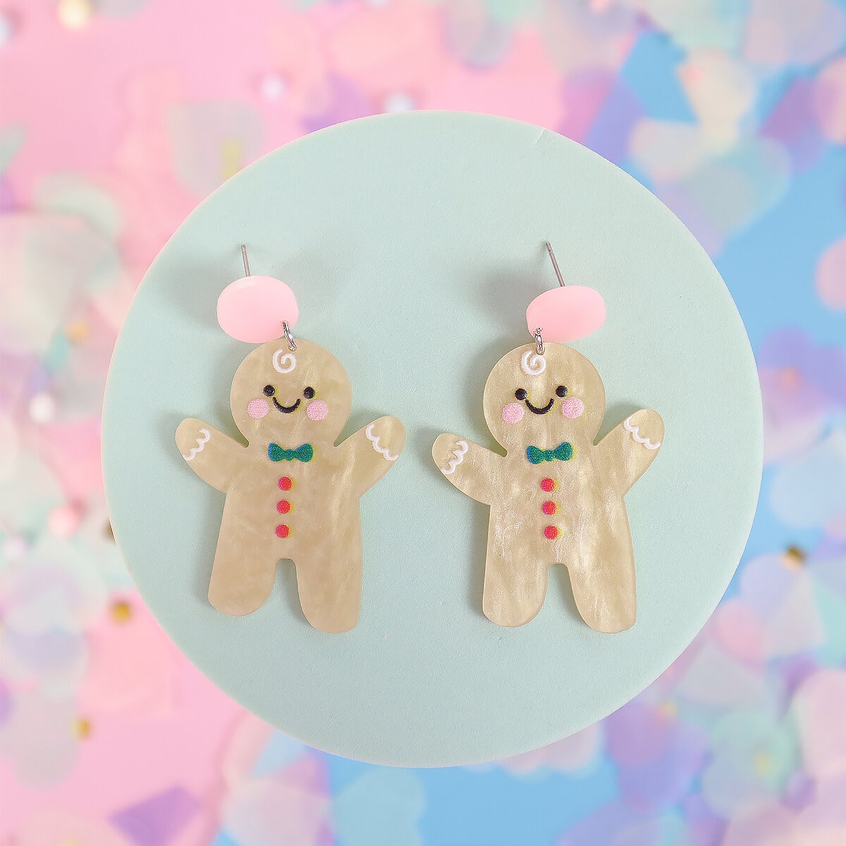 Örhängen - Pepparkaksgubbe