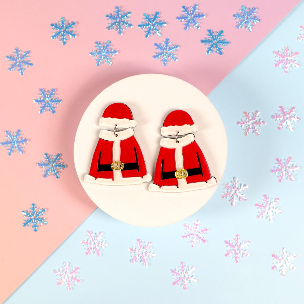 Örhängen - Santa coat