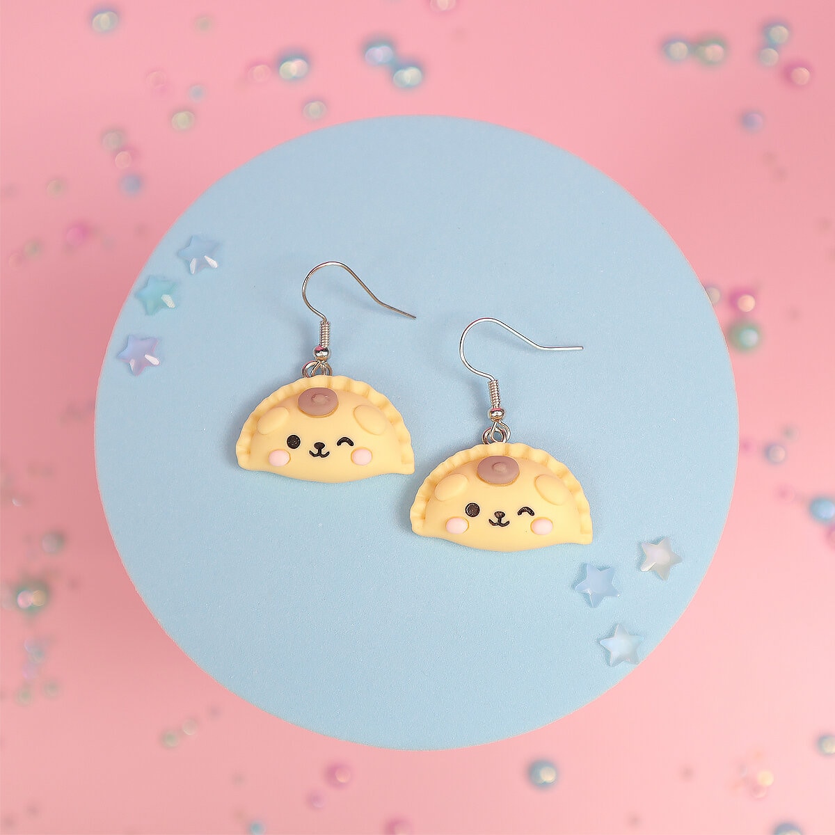 Örhängen - Pompom Purin dumpling