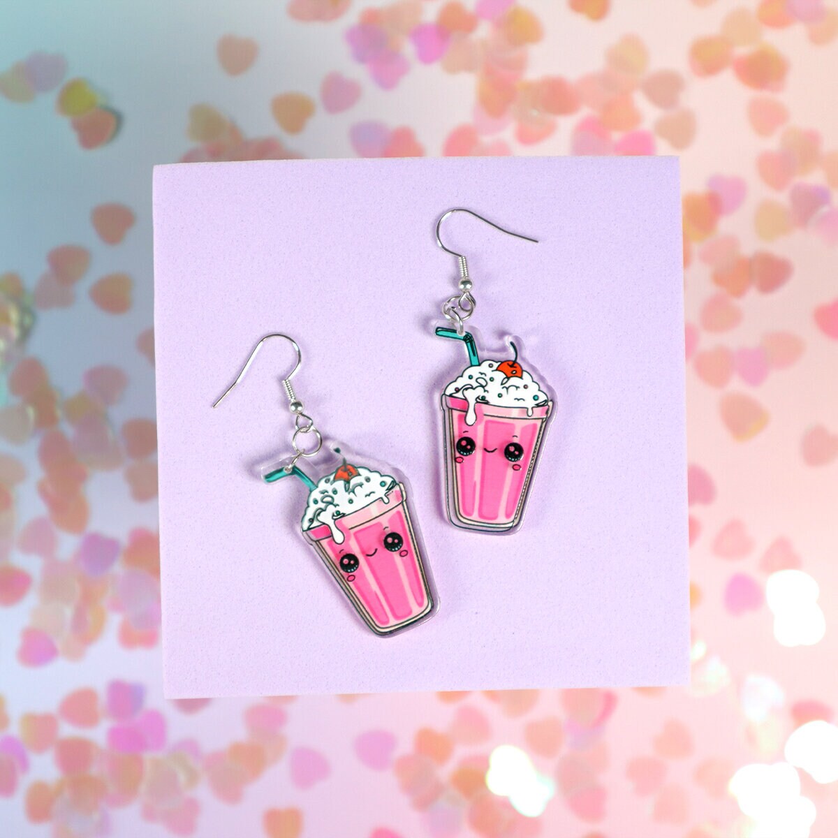 Örhängen - Kawaii milkshake