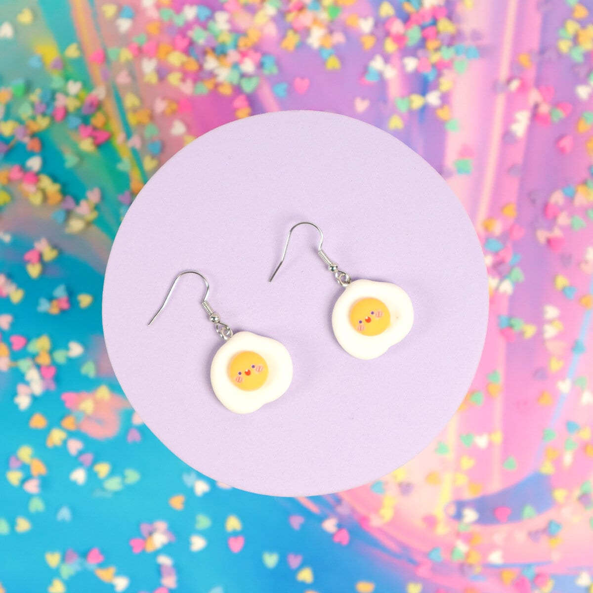 Örhängen - Ägg med tand